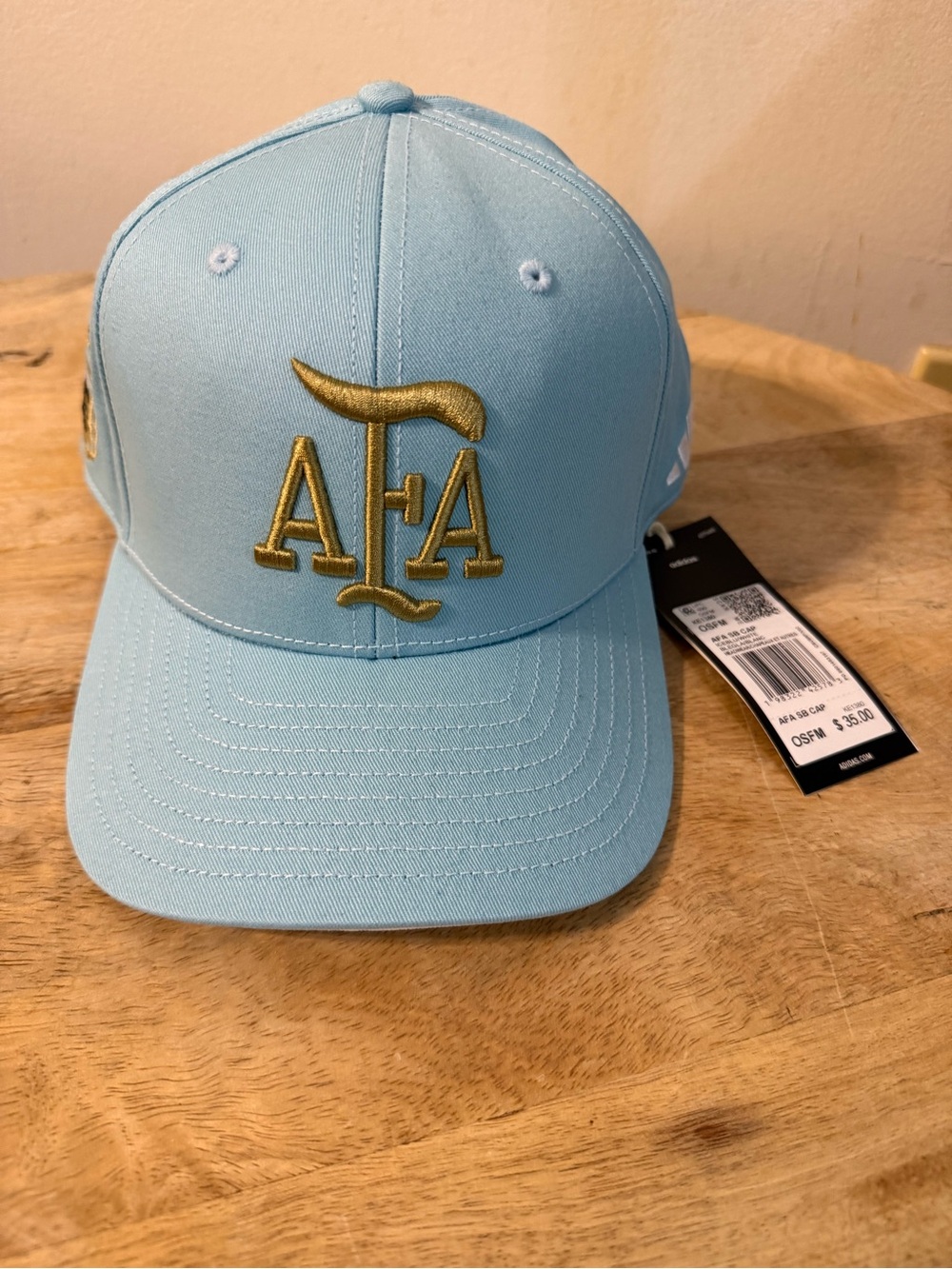 adidas Adult Argentina 2026 Team Logo Adjustable Hat